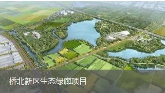 桥北新区生态绿廊课题