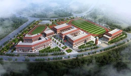 宁河区现代产业园区第一学校施工